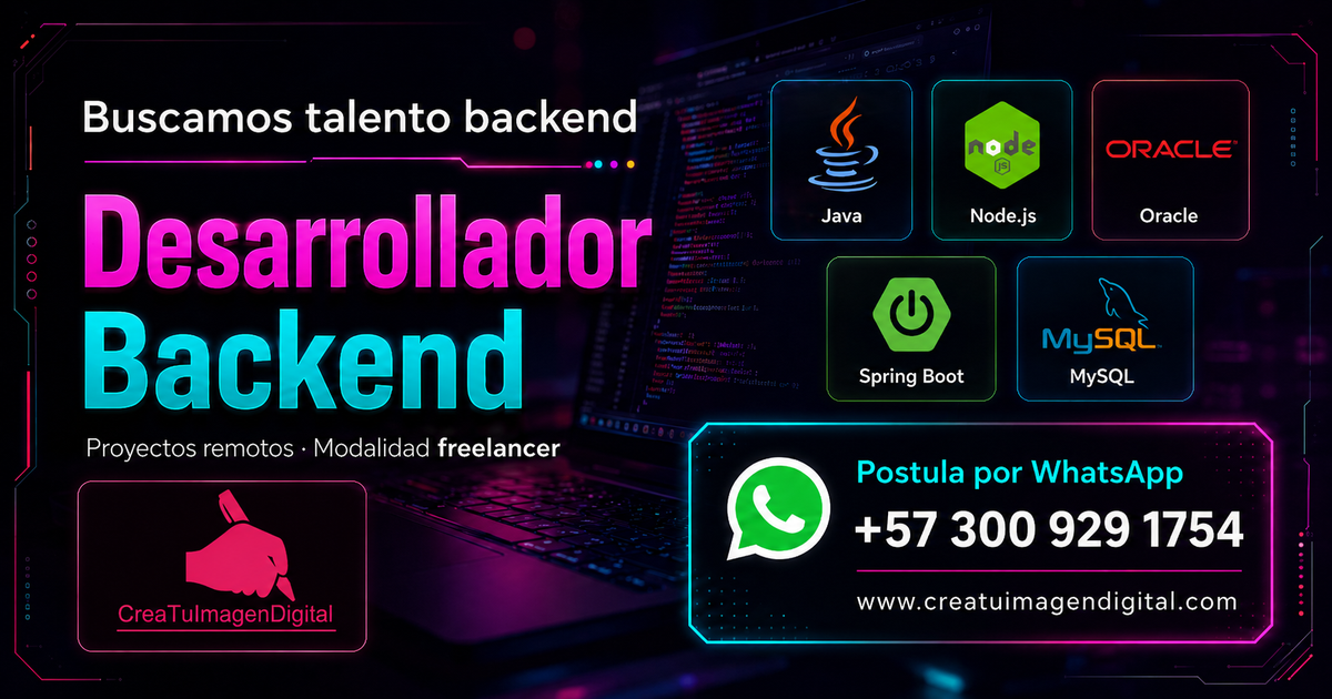 Desarrollador Backend